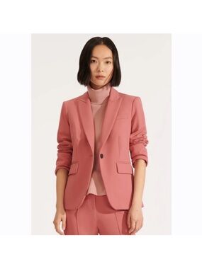 Veronica Beard mauve Cutaway dickey jacket blazer NWT